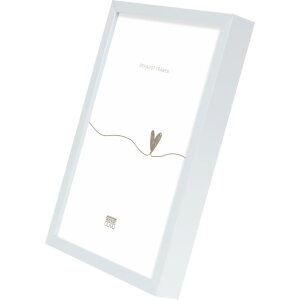 Deknudt S029D1 Simpele fotolijst 20x30 cm mat zilverkleurig aluminium