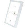 Deknudt S029D1 Simpele fotolijst 20x30 cm mat zilverkleurig aluminium
