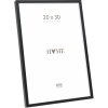 Deknudt S029S2 Simpele fotolijst 20x30 cm mat zwart aluminium