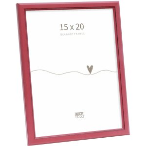 Deknudt S236F4 Fotolijst rood Hout 15x20 cm rustieke Stijl