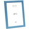 Deknudt S236F6 Fotolijst blauw Hout 10x15 cm rustieke Stijl