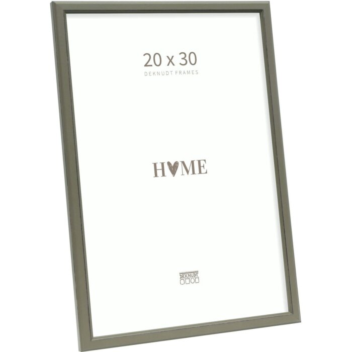 Deknudt S236F8 Fotolijst kaki groen hout 20x30 cm rustieke stijl