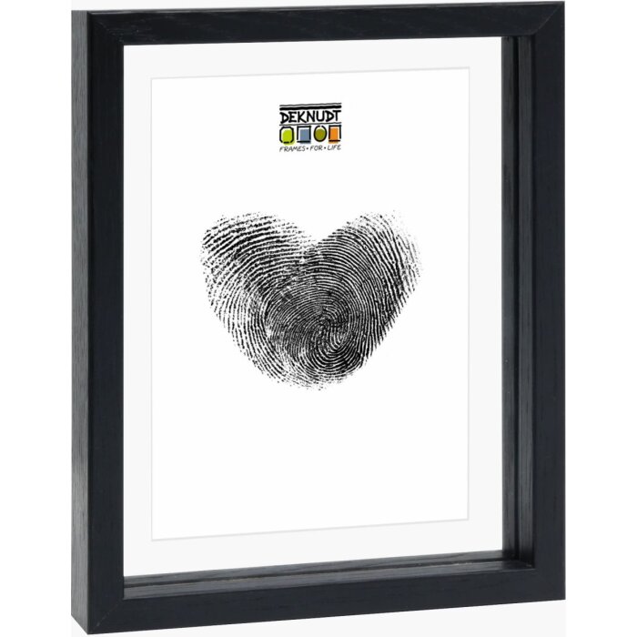 Deknudt Fotolijst Zwart Zwevend Effect 20x30 cm
