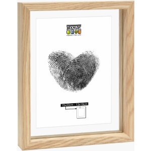 Deknudt S68SG3 Fotolijst Hout, Zwevend Effect 15x20 cm