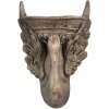 Clayre & Eef 6MG0112 Decoratie Bloempot Bruin Groen 30x15x43 cm Barokstijl