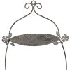 Clayre & Eef 6Y5657 Etagère 34x32x50 cm Groen Bruin Antiek Metaal Vintage Stijl
