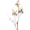 Clayre & Eef 50806 Decoratie Tak met Vlinders Groen 14x5x85 cm