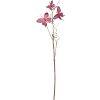 Clayre & Eef 50810 Decoratie Tak met Vlinders Roze 14x5x85 cm