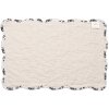 Clayre & Eef Q205.040 Tafelzet 6-stuks-set Wit Bruin 48x32cm Boerderijstijl