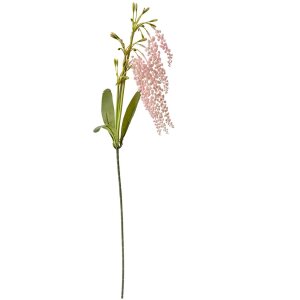 Clayre & Eef 6PL0383P Decoratieve Tak Bloemen Roze Groen 14x10x82 cm
