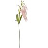 Clayre & Eef 6PL0383P Decoratieve Tak Bloemen Roze Groen 14x10x82 cm