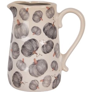 Clayre & Eef Decoratiekan Pompoenmotief 21x15x23 cm