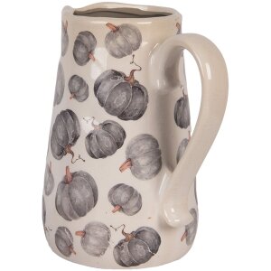 Clayre & Eef Decoratiekan Pompoenmotief 21x15x23 cm
