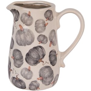 Clayre & Eef Decoratiekan Pompoenmotief 16x12x18 cm