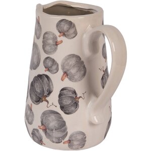 Clayre & Eef Decoratiekan Pompoenmotief 16x12x18 cm