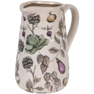 Clayre & Eef Decoratieve Kandelaar Groentemotief 21x15x23 cm