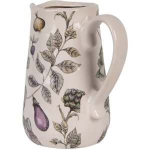 Clayre & Eef Decoratiekan Gemüsemotief 16x12x18 cm