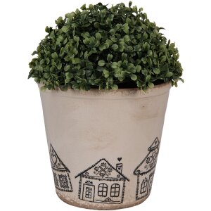 Clayre & Eef 6CE2123XL Decoratieve bloempot Ø 21x20 cm
