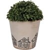 Clayre & Eef 6CE2123XL Decoratieve bloempot Ø 21x20 cm