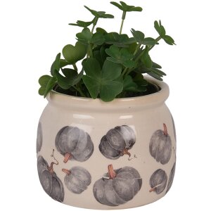 Clayre & Eef 6CECSP0001S Decoratieve bloempot Ø 12x10 cm