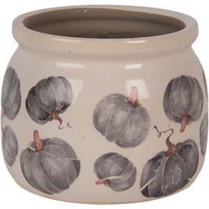 Clayre & Eef 6CECSP0001S Decoratieve bloempot Ø 12x10 cm