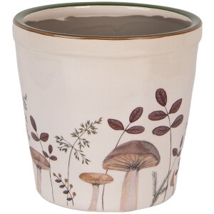 Clayre & Eef 6CELFJ0001M Decoratieve bloempot Ø 15x14 cm