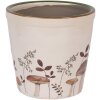 Clayre & Eef 6CELFJ0001M Decoratieve bloempot Ø 15x14 cm