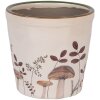 Clayre & Eef 6CELFJ0001M Decoratieve bloempot Ø 15x14 cm