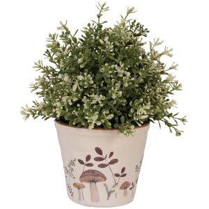 Clayre & Eef 6CELFJ0001S Decoratieve bloempot...