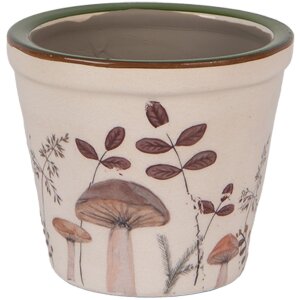 Clayre & Eef 6CELFJ0001XS Decoratieve bloempot...