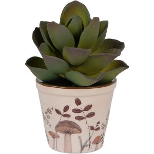 Clayre & Eef 6CELFJ0001XS Decoratieve bloempot...