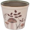 Clayre & Eef 6CELFJ0001XS Decoratieve bloempot Ø 8x7 cm