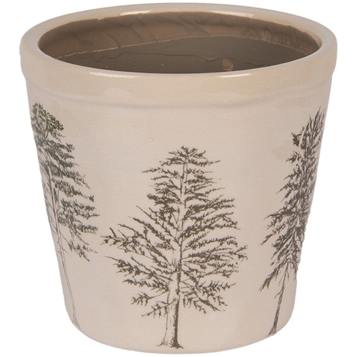 Clayre & Eef 6CENPT0001M Decoratieve bloempot Ø 15x14 cm