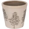 Clayre & Eef 6CENPT0001M Decoratieve bloempot Ø 15x14 cm