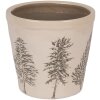 Clayre & Eef 6CENPT0001M Decoratieve bloempot Ø 15x14 cm