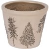Clayre & Eef 6CENPT0001S Decoratieve bloempot Ø 12x11 cm