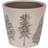 Clayre & Eef 6CENPT0001XL Decoratieve plantenpot Ø 21x20 cm