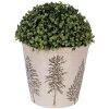 Clayre & Eef 6CENPT0001XL Decoratieve plantenpot Ø 21x20 cm