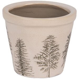Clayre & Eef 6CENPT0001XS Decoratieve bloempot...