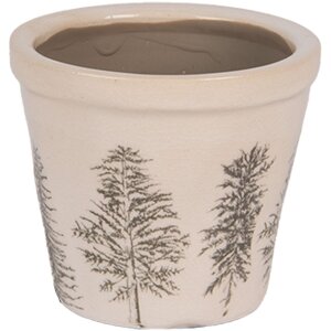 Clayre & Eef 6CENPT0001XS Decoratieve bloempot Ø 8x7 cm