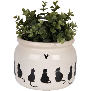 Clayre & Eef 6CEPWS0001L Decoratieve bloempot Ø 20x15 cm