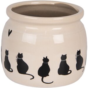 Clayre & Eef 6CEPWS0001M Decoratieve bloempot...