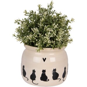 Clayre & Eef 6CEPWS0001M Decoratieve bloempot Ø 16x13 cm