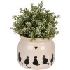Clayre & Eef 6CEPWS0001M Decoratieve bloempot Ø 16x13 cm