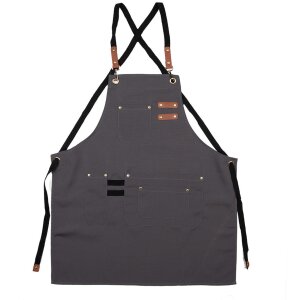 Clayre & Eef Schort Grijs 75x66 cm