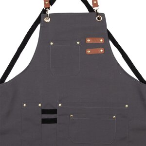 Clayre & Eef Schort Grijs 75x66 cm