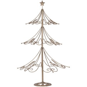 Clayre & Eef 5Y1267 Kerstboomdecoratie Ø 46x75 cm