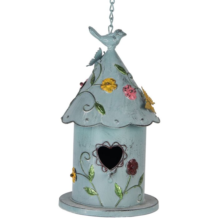 Clayre & Eef 6Y5731 Decoratie Vogelhuis 16x19x29 cm