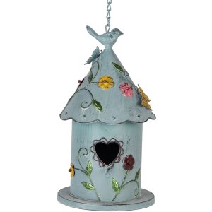 Clayre & Eef 6Y5731 Decoratie Vogelhuis 16x19x29 cm