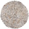 Clayre & Eef Wandlamp Ø 62 cm Grijs Wit Antiek Design IJzer E27